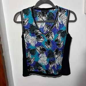 NWOT Metaphor monstera blouse